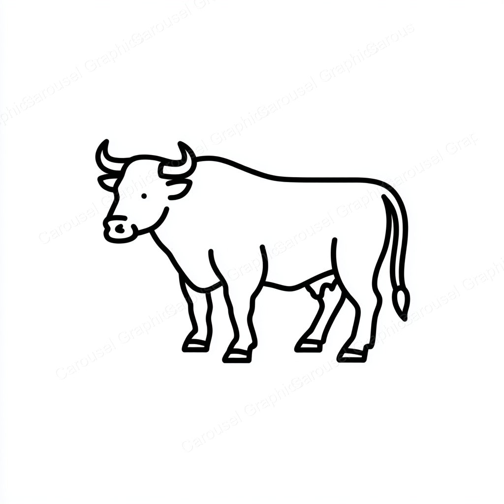 Ox Vector Graphic preview