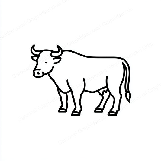 Ox Vector Graphic preview