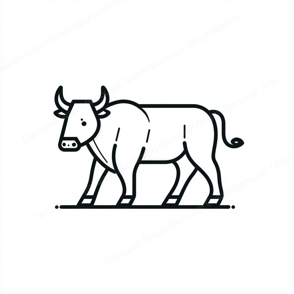 Ox Vector Graphic preview