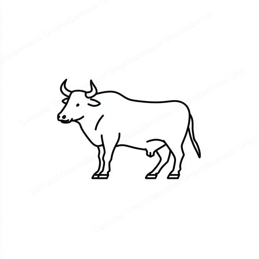 Ox Vector Graphic preview