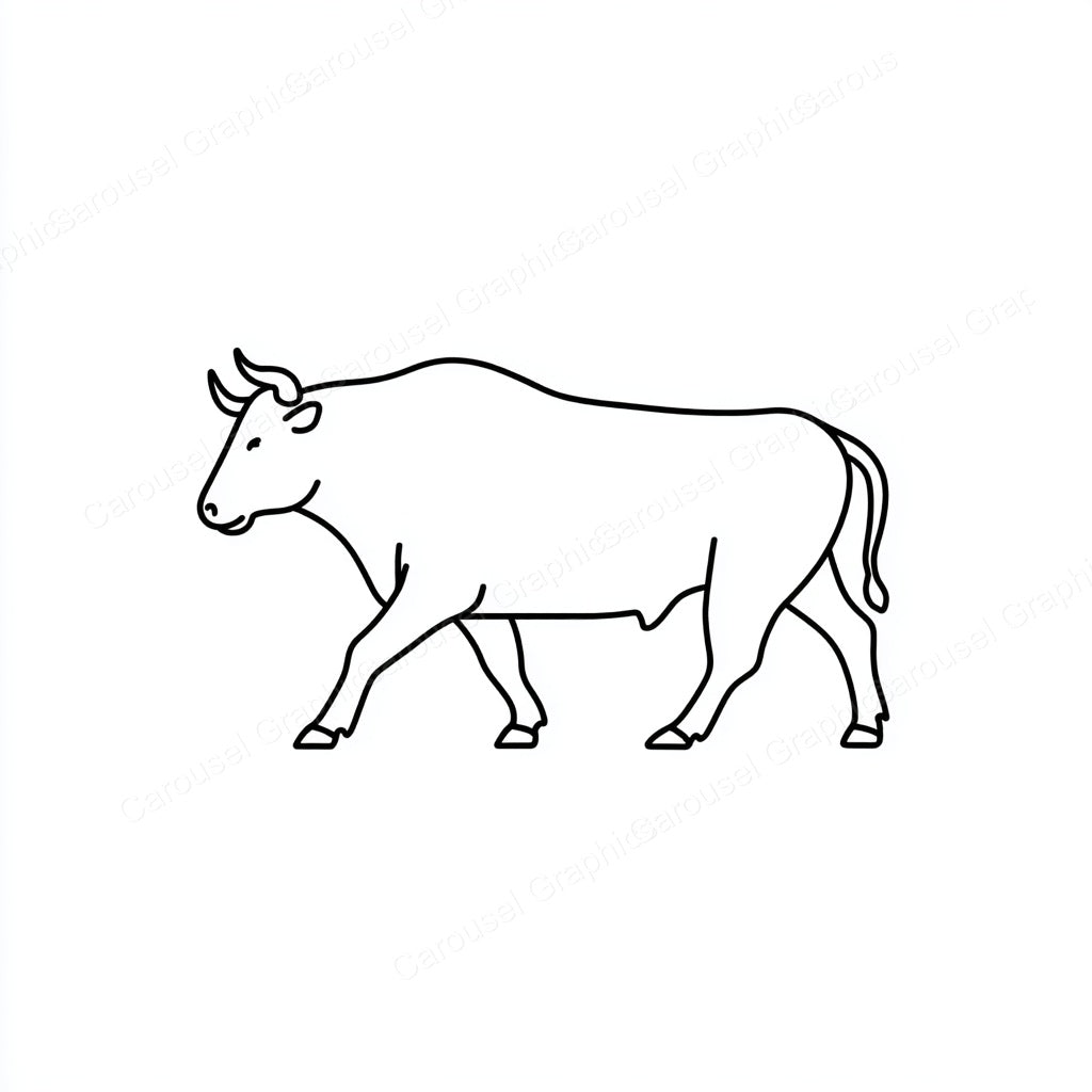 Ox Vector Graphic preview