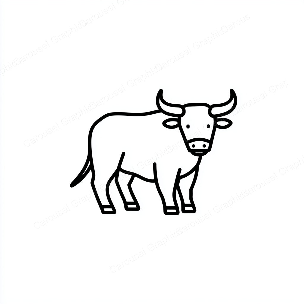 Ox Vector Graphic preview