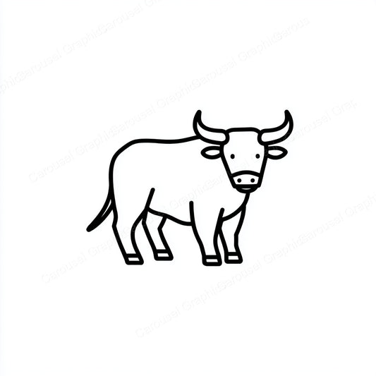 Ox Vector Graphic preview