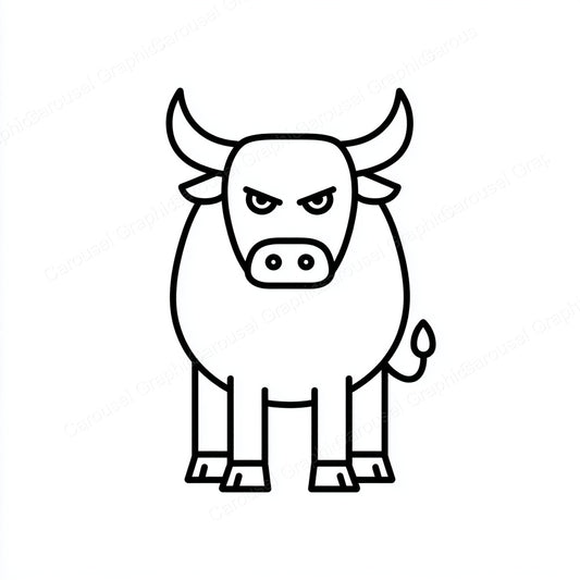 Ox Vector Graphic preview