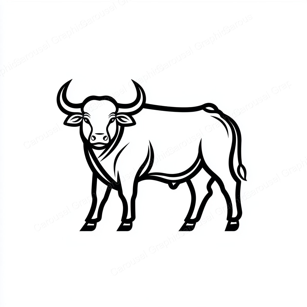 Ox Vector Graphic preview