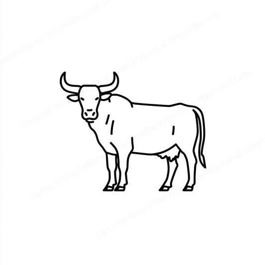 Ox Vector Graphic preview