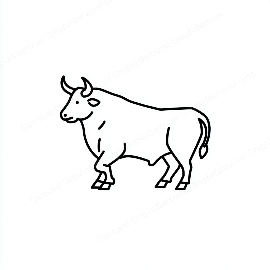 Ox Vector Graphic preview