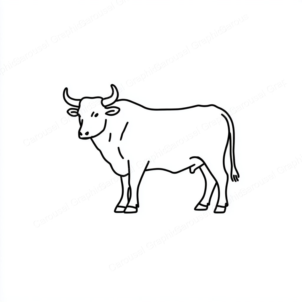 Ox Vector Graphic preview