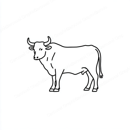 Ox Vector Graphic preview