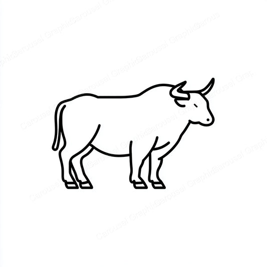 Ox Vector Graphic preview