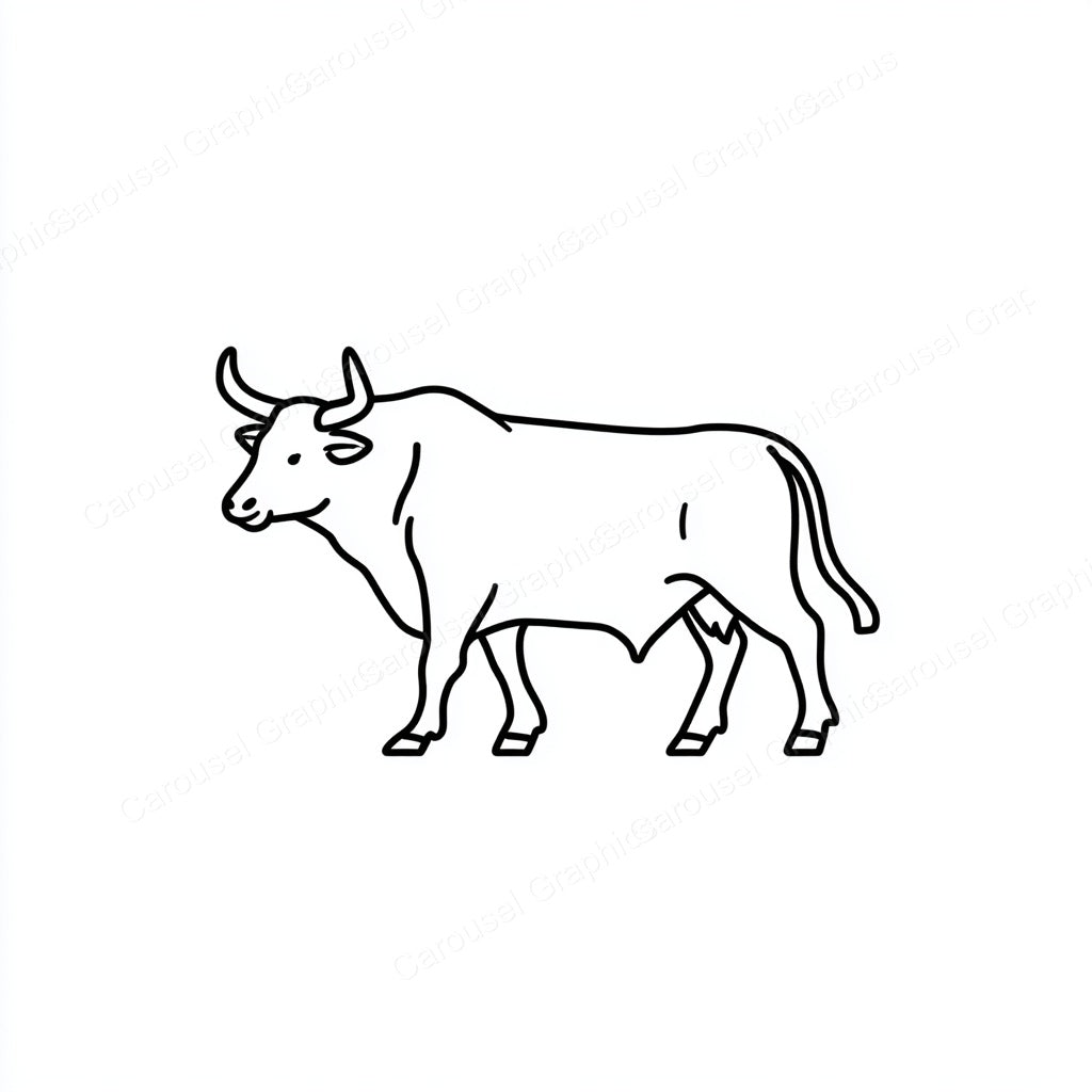 Ox Vector Graphic preview