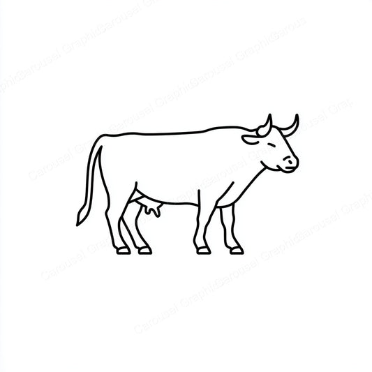 Ox Vector Graphic preview