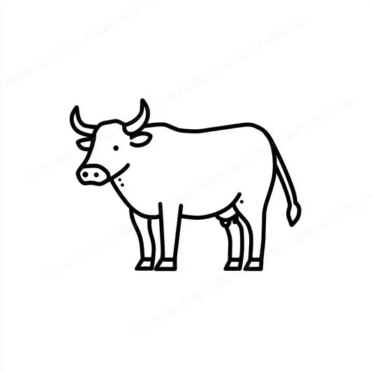Ox Vector Graphic preview