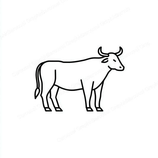 Ox Vector Graphic preview