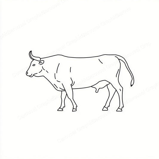 Ox Vector Graphic preview
