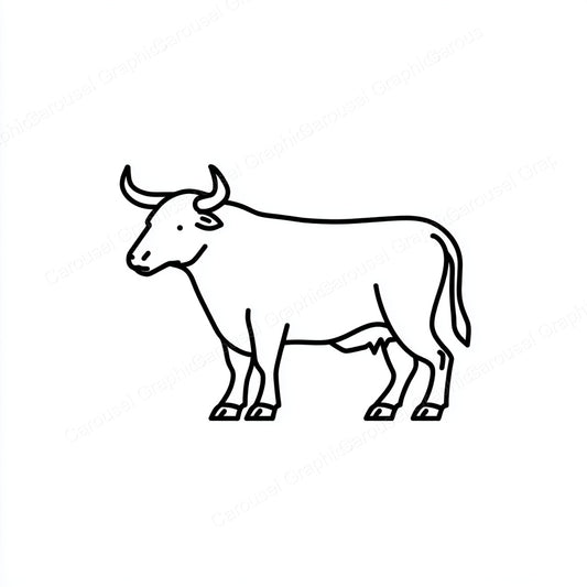 Ox Vector Graphic preview