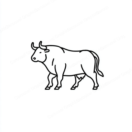 Ox Vector Graphic preview