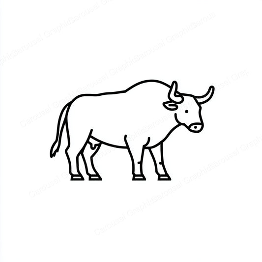 Ox Vector Graphic preview