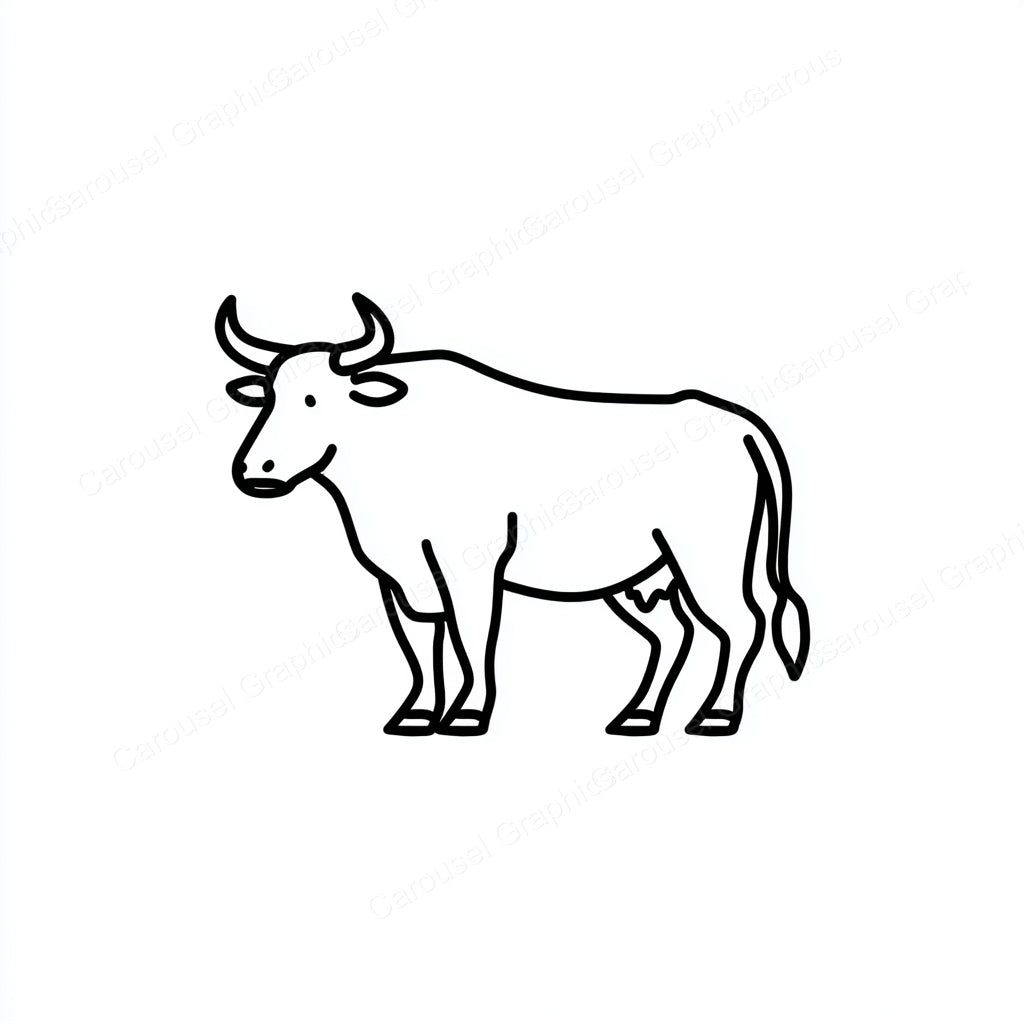 Ox Vector Graphic preview