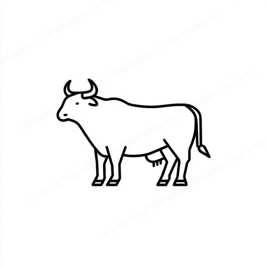 Ox Vector Graphic preview