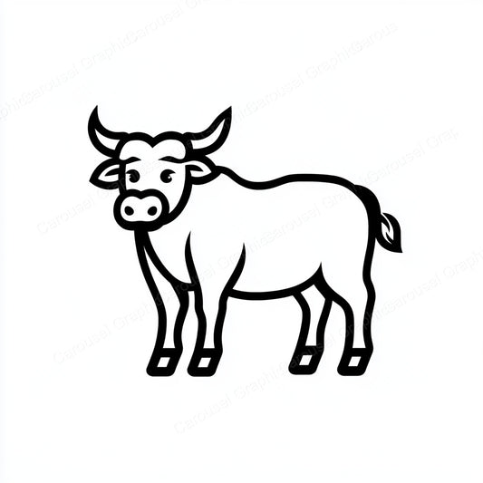 Ox Vector Graphic preview