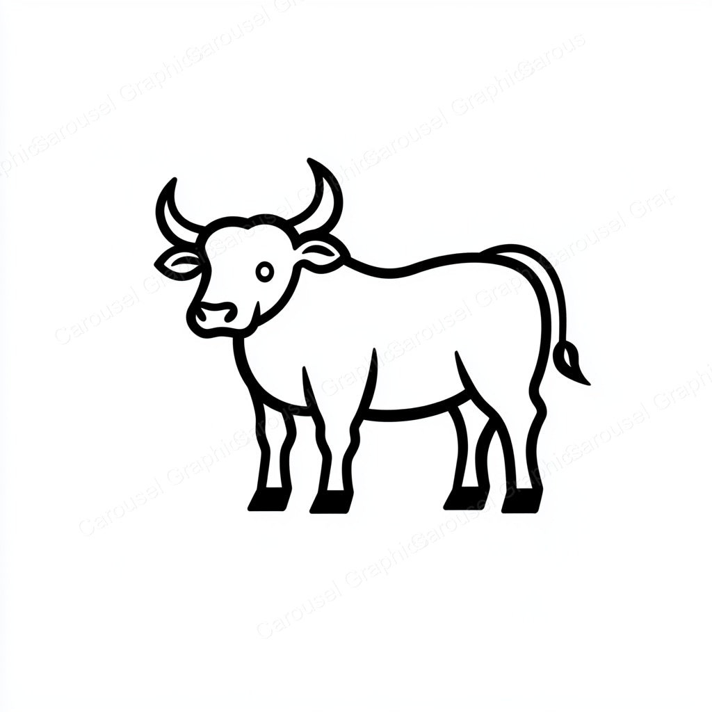 Ox Vector Graphic preview