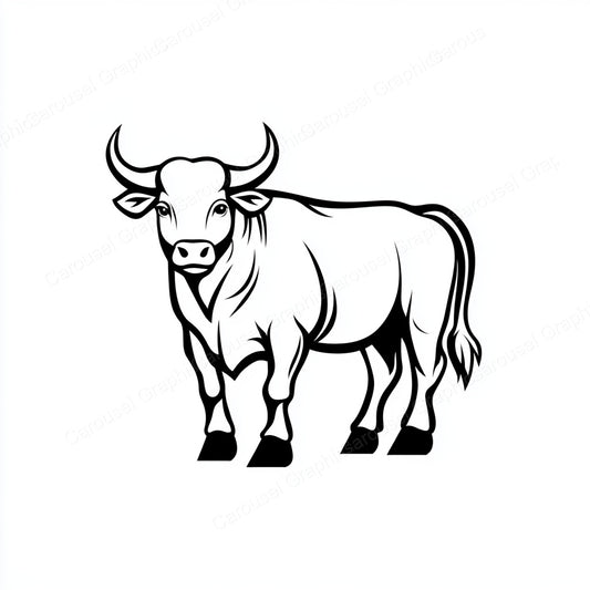 Ox Vector Graphic preview