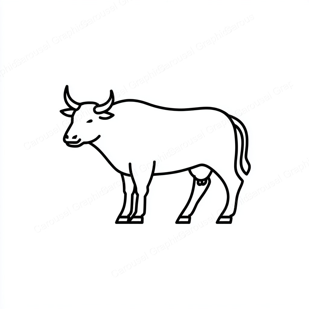 Ox Vector Graphic preview