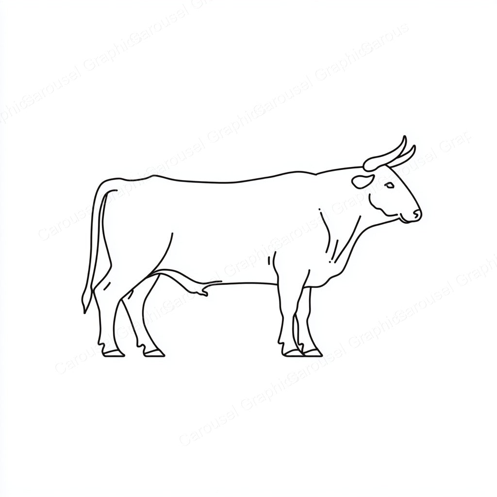 Ox Vector Graphic preview