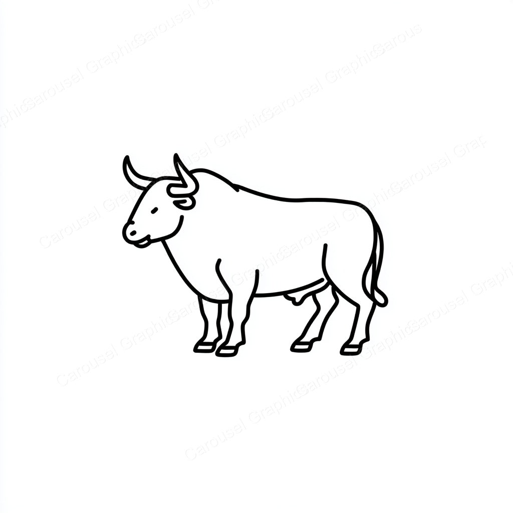 Ox Vector Graphic preview