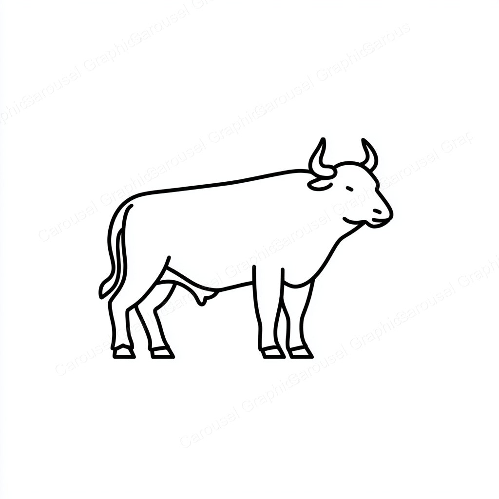 Ox Vector Graphic preview