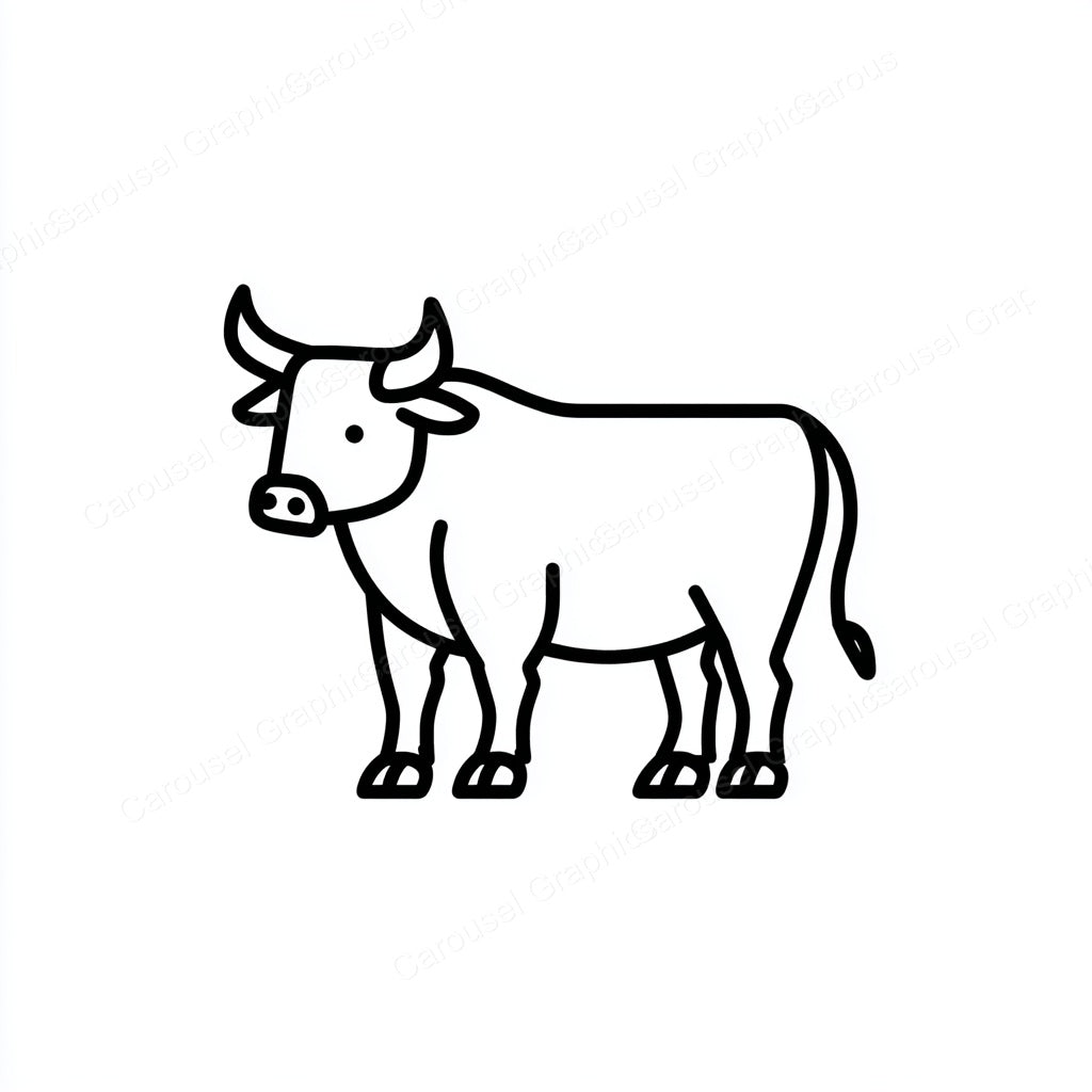 Ox Vector Graphic preview