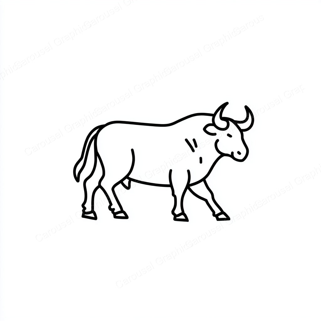Ox Vector Graphic preview