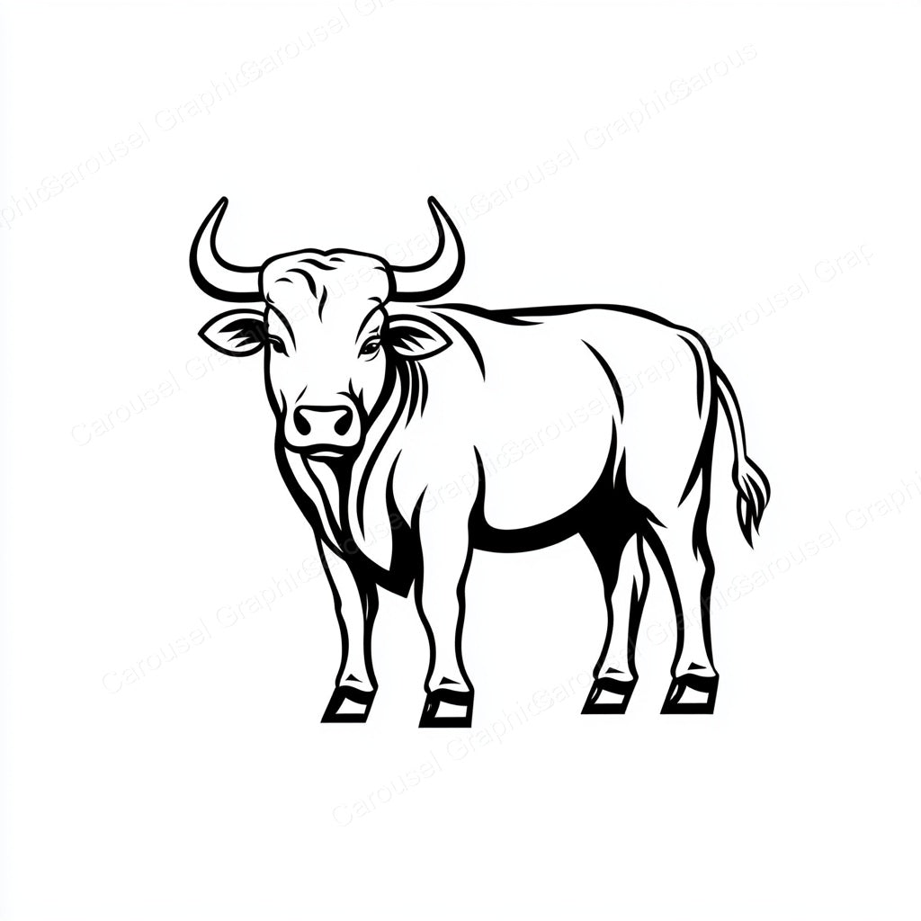 Ox Vector Graphic preview
