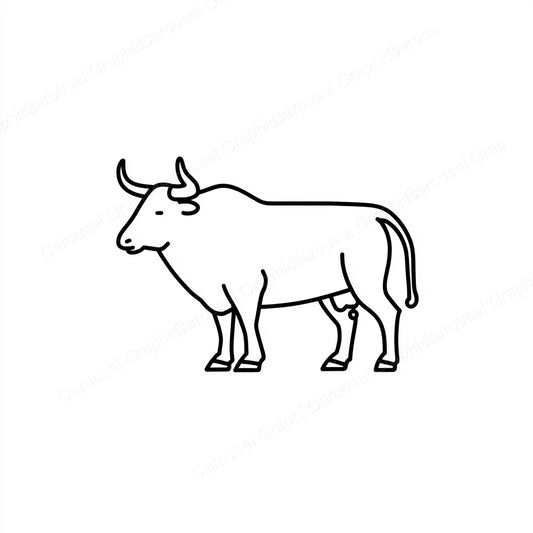 Ox Vector Graphic preview