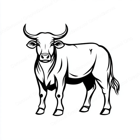 Ox Vector Graphic preview