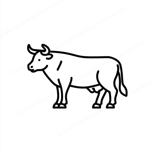 Ox Vector Graphic preview