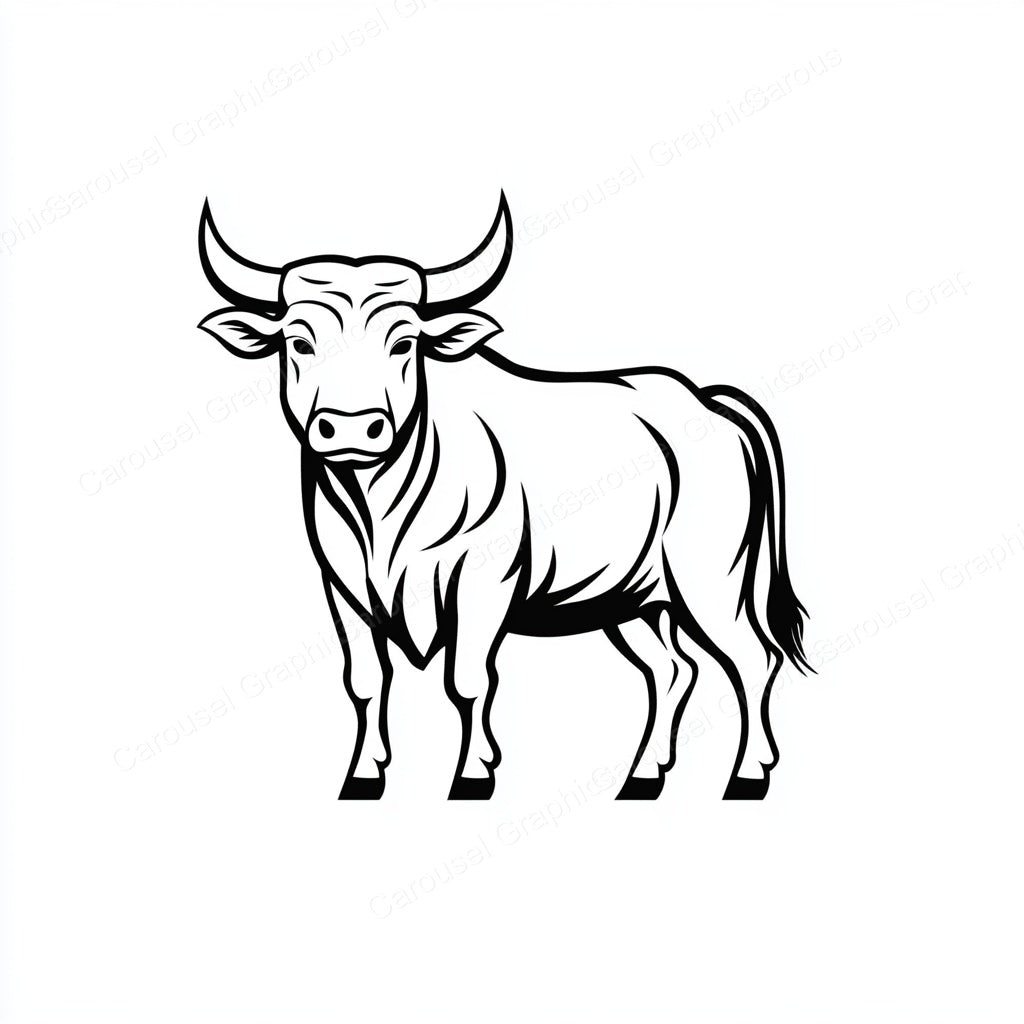 Ox Vector Graphic preview