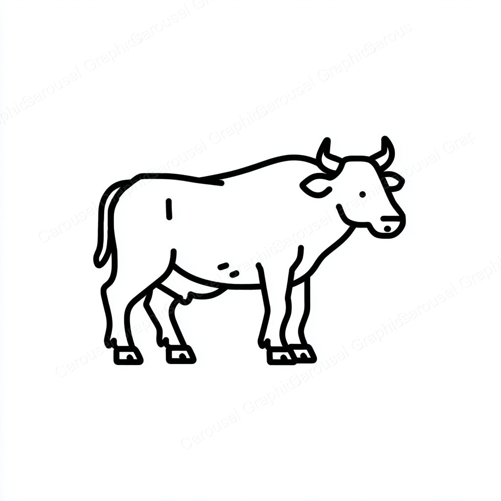 Ox Vector Graphic preview