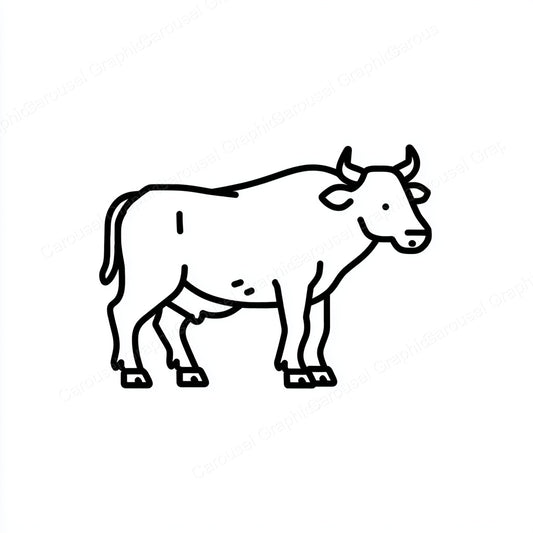 Ox Vector Graphic preview