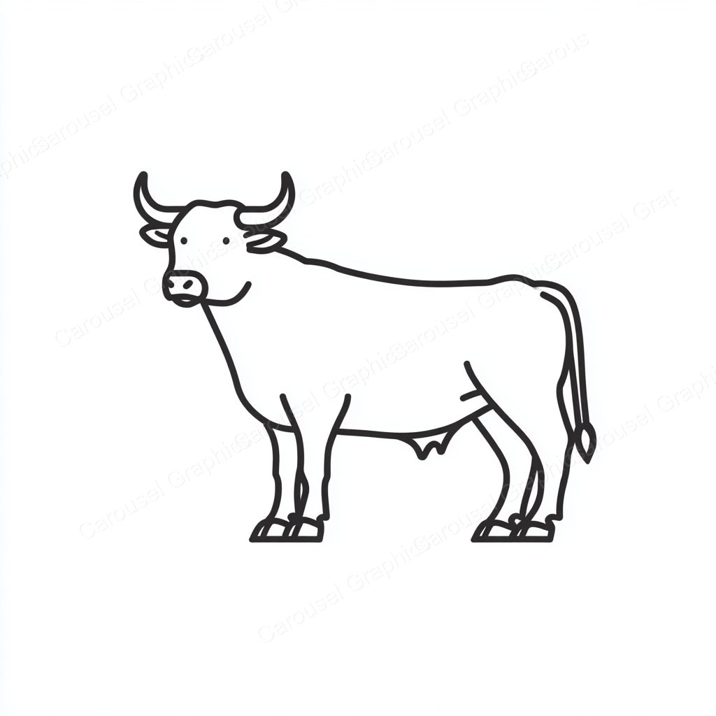 Ox Vector Graphic preview