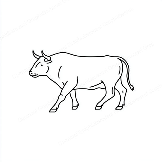 Ox Vector Graphic preview