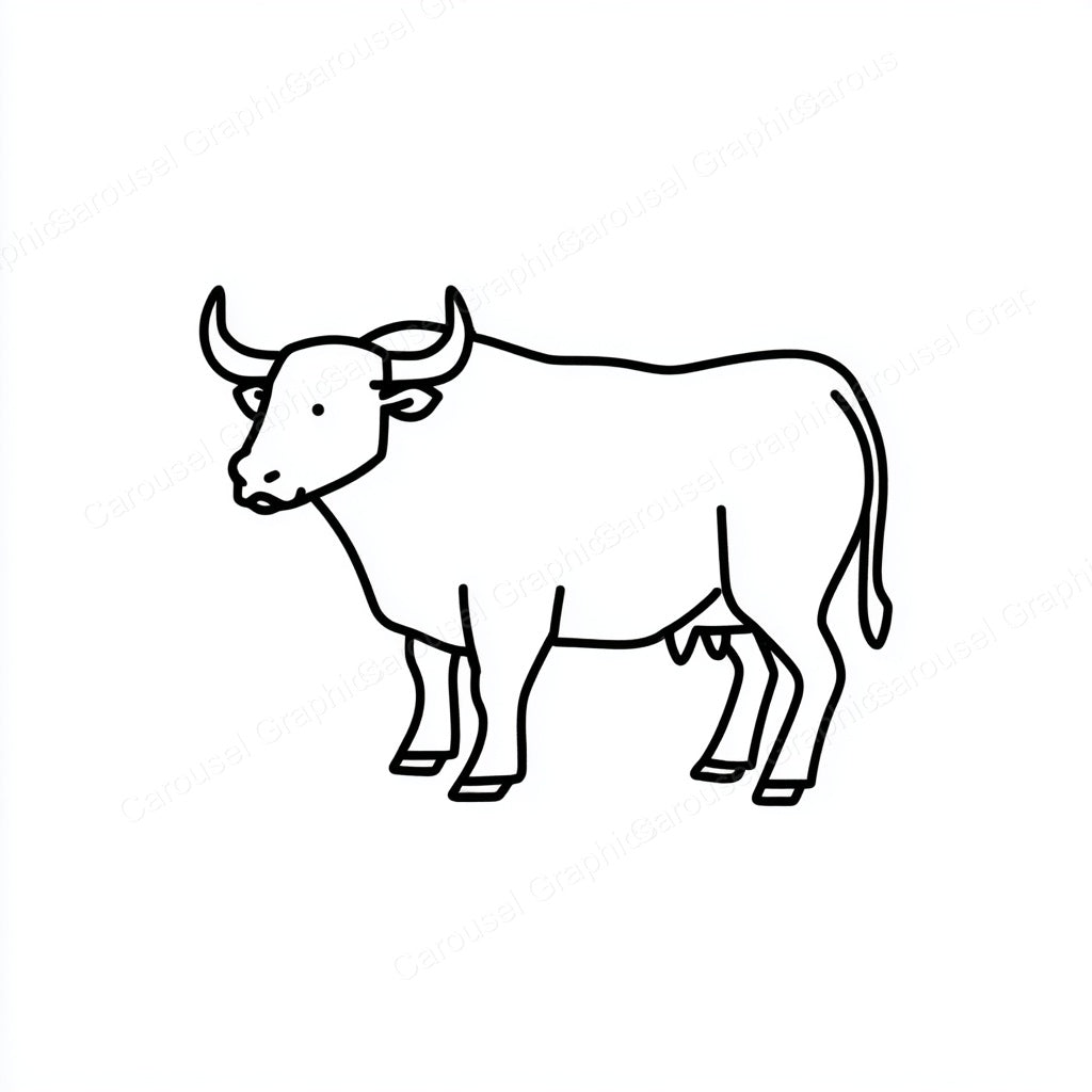 Ox Vector Graphic preview
