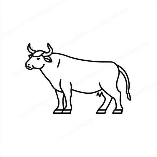 Ox Vector Graphic preview