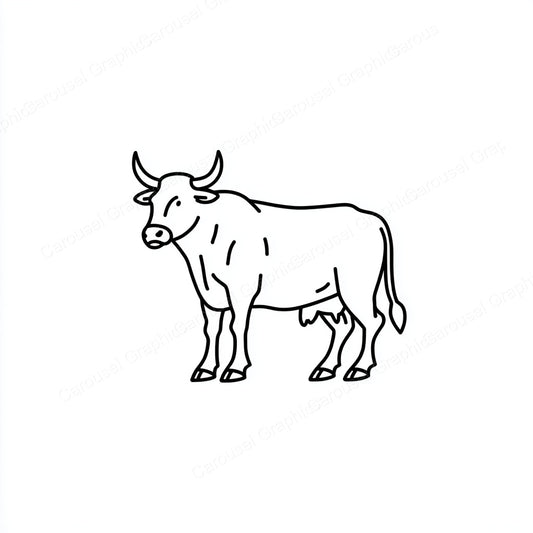 Ox Vector Graphic preview