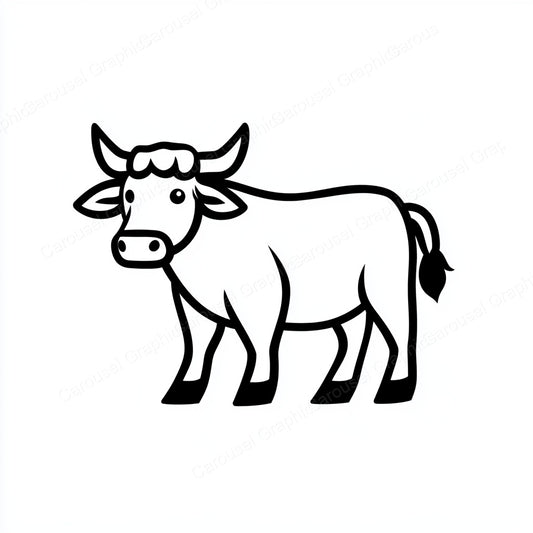 Ox Vector Graphic preview