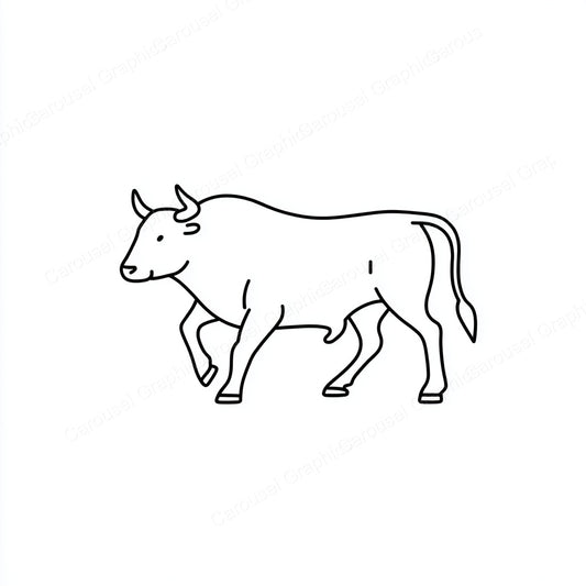 Ox Vector Graphic preview