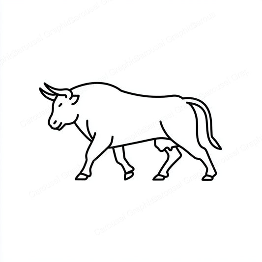 Ox Vector Graphic preview