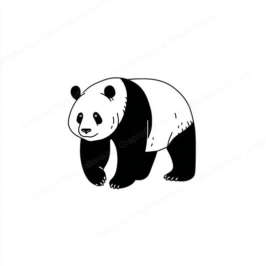 Panda Vector Graphic preview