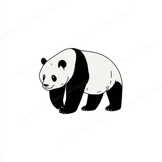 Panda Vector Graphic preview